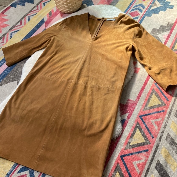 Vince Suede Tunic Dress- Size XS - Picture 4 of 8
